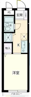 エステーム下高井戸【2階】の間取り