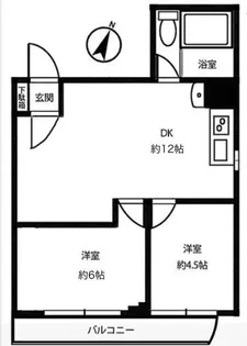 VIP大塚香川ビル【6階】の間取り