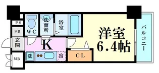 アステリ鶴舞テーセラ【3階】の間取り