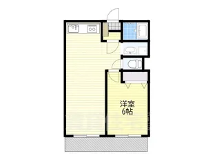 オヌキ新博多ビル【9階】の間取り