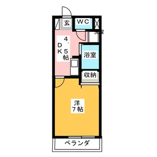 メゾン向陽【2階】の間取り