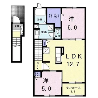 ファイン・グランツIII【2階】の間取り