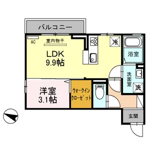 コンフォート【3階】の間取り