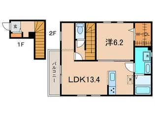 レイグランデ7【2階】の間取り