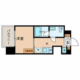 TOKIO久米川タワー【4階】の間取り