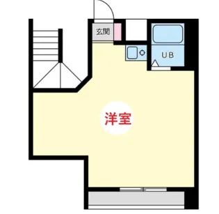 ベルハウス蒲田南【2階】の間取り