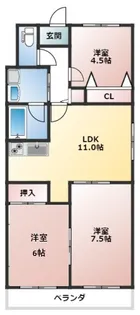 ロイヤル本郷マンション【3階】の間取り