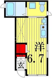 コモンズ立石【1階】の間取り
