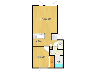 ArtisN3【1階】の間取り