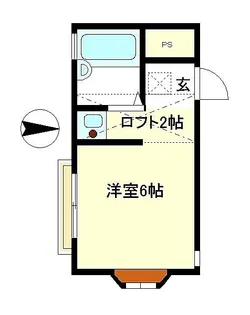 ルーチェ湘南【1階】の間取り