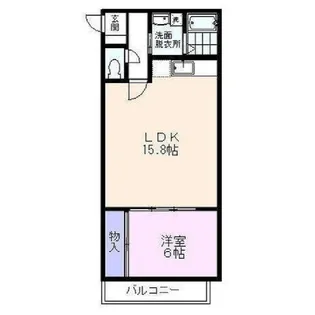 ロイヤルハイム【5階】の間取り