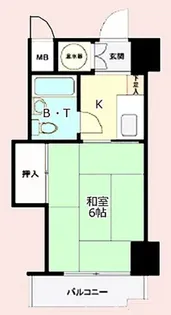 ダイアパレス白子【6階】の間取り