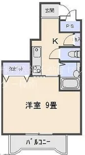 クレアトール【2階】の間取り