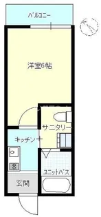 ラフィーネ厚木【2階】の間取り