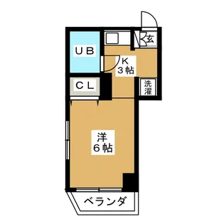 レスパス千種【4階】の間取り