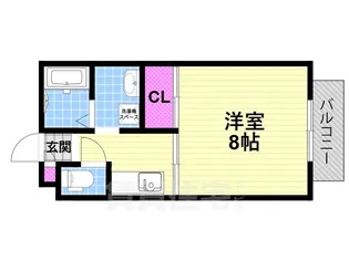 サンモールD棟【2階】の間取り