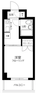 ハイタウン大森ナンバー5【5階】の間取り