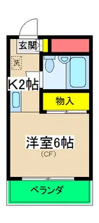ラガーディア保土ヶ谷【2階】の間取り