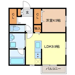 MTK-3【1階】の間取り