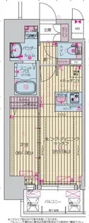 プレサンス上前津エレスタ【5階】の間取り