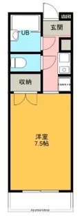 マメゾン21【6階】の間取り