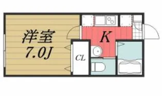 Grandis NARITA【1階】の間取り