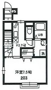 バッハ館【2階】の間取り