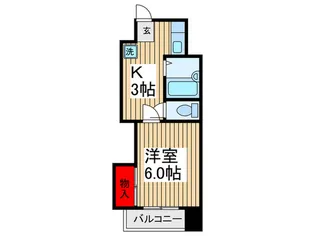 神星ビル【2階】の間取り