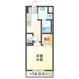シャルマン朝明【3階】の間取り