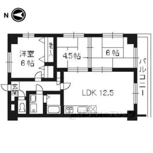 URESIDENCE修学院【3階】の間取り
