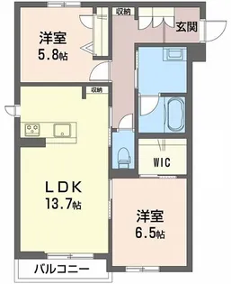 グランメゾン小野【2階】の間取り