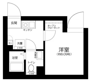 長楽町屋レジデンス【4階】の間取り