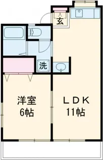 ロイヤルガーデンハイツ【1階】の間取り