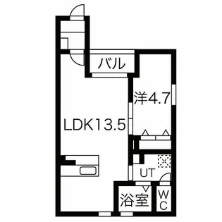 NAGOYA the CANAL【3階】の間取り