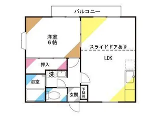 さくらハイツ【2階】の間取り