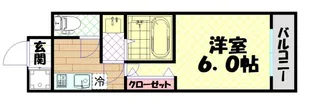 グランパシフィック難波元町【2階】の間取り