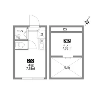 グレースリーブル【2階】の間取り