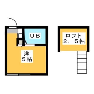 ライブコアひばりケ丘【1階】の間取り