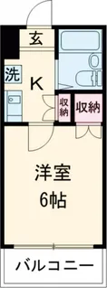 ヨネビル246【1階】の間取り