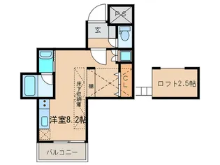 La fonte【3階】の間取り
