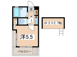 ラ・ベルティ-町田【2階】の間取り