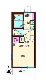 Nーharbor Lagoon篠原西町A棟【2階】の間取り