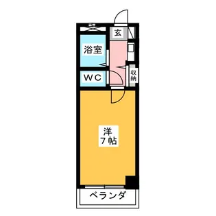 SAKURADAハウス【3階】の間取り