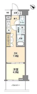 ニューミラ明大前【5階】の間取り