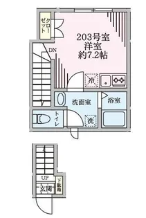 GrandSage II(グランサージュ)【2階】の間取り