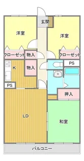 ビースマイル【1階】の間取り