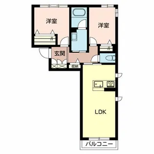 グランノーブル【2階】の間取り