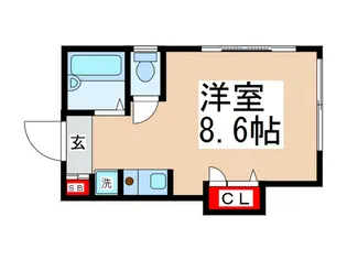 オ-クレジデンス【1階】の間取り