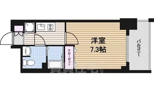 プレサンスSAKAEリバースタイル【12階】の間取り