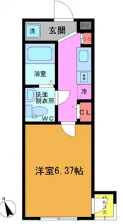 ABCヒルズ市川【3階】の間取り